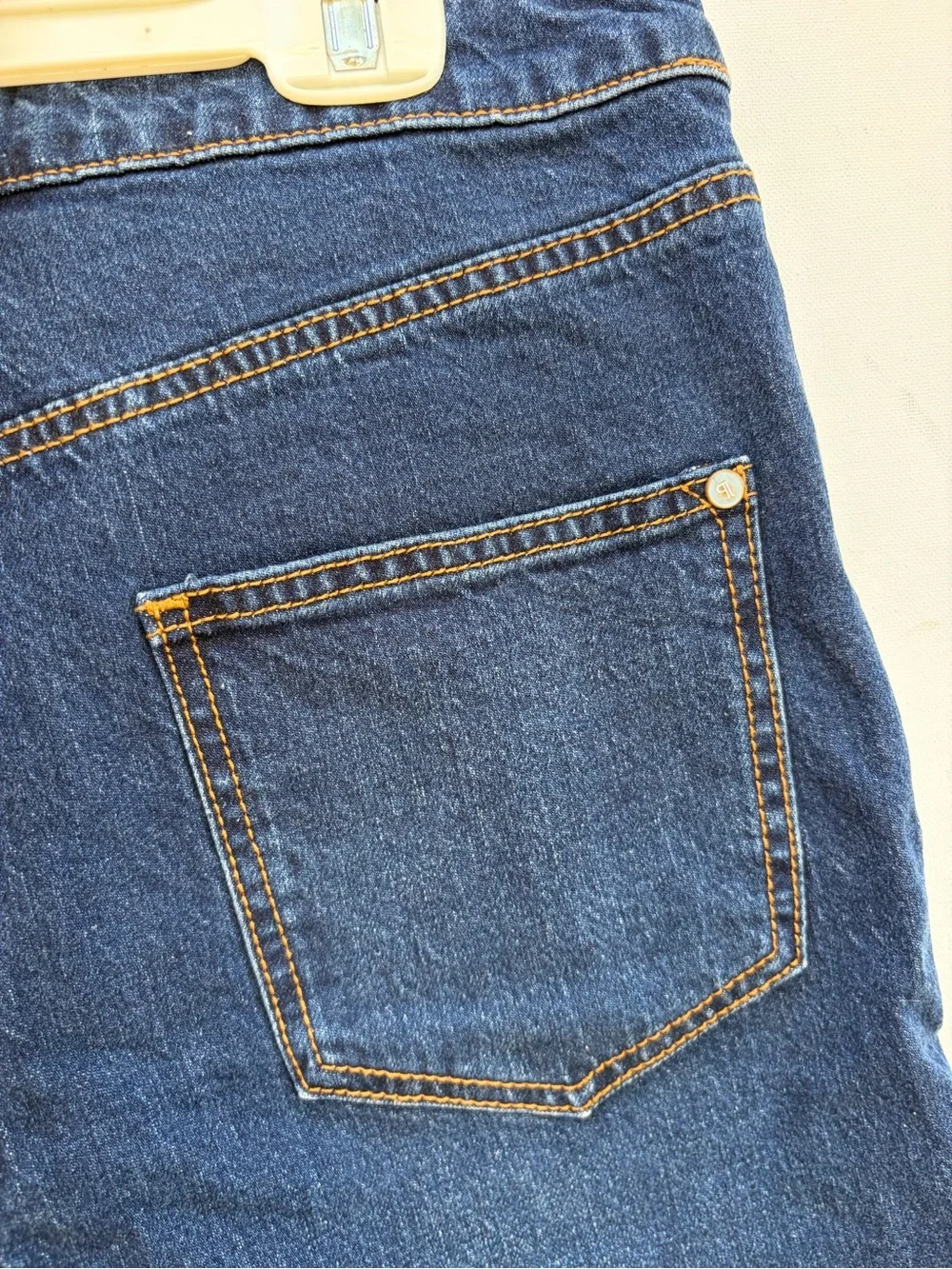 Anthropologie Pilcro Long Denim Shorts - Picture 2 of 4